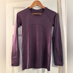 Swiftly Tech Long Sleeve-Size 6 Purple